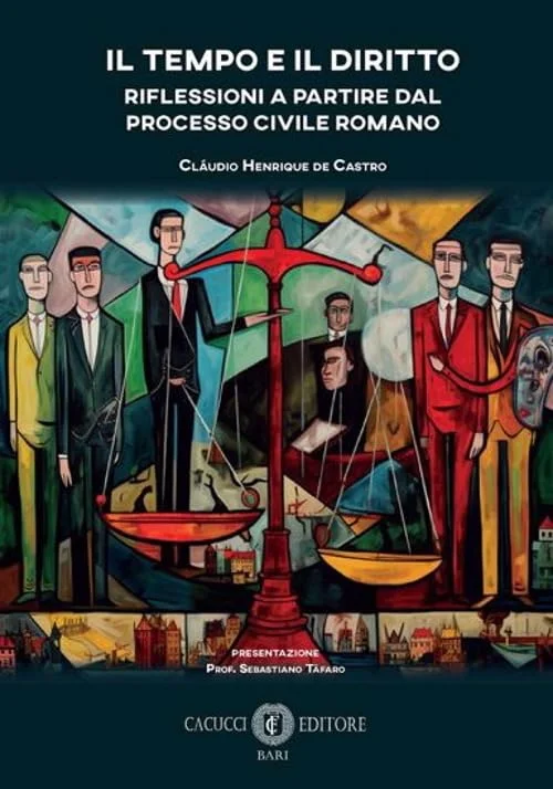Capa de Il tempo e il diritto: riflessioni a partire dal processo civile romano (Edição Italiana)
